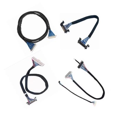 AWG26-28 Kabel seryjny LVDS o nominalnej temperaturze 105C z kompatybilnością wyświetlacza niskiego napięcia