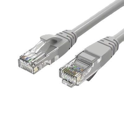 10%-90% RH Duża prędkość 1m-20m Kabel sieciowy w kolorze biały, niebieski, czarny, szary, żółty z certyfikatem kablowym UL/CE/RoHS/FCC/ISO