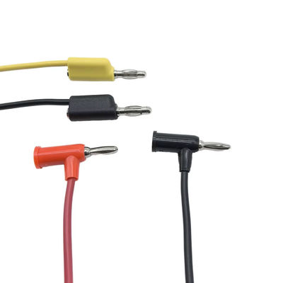 Niestandardowy projekt kabla Produkcja kabli medycznych Wtyk bananowy 4.0/5.0mm do przewodu pomiarowego żeńskiego | Montaż kabla silikonowego do sprzętu medycznego lub laboratoryjnego