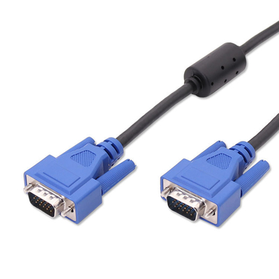 Niestandardowa konstrukcja kabli Kabel zasilający z dwóch rdzeni ferrytowych, wyświetlacz projektor HD Adapter Kabel danych, komputer VGA Connection Cablewire Harness Producent