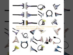 Wyrób kabli LVDS z górnym przewodnikiem miedzianym do szybkiego przekazywania danych