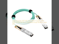 Zestaw kabli QSFP 40G Direct Attach Copper QSFP+ 4*10G 1M 3M 5M 7M lub Długość Dostosowana do Potrzeb Breakout Cable DAC