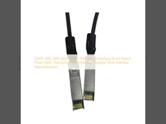 QSFP-40G-SR4 QSFP-100G-SR4 Interfejs MPO Krótkiego Zasięgu światłowodowy nadajnik-odbiornik i dostawca wiązek przewodów Producenci wiązek przewodów